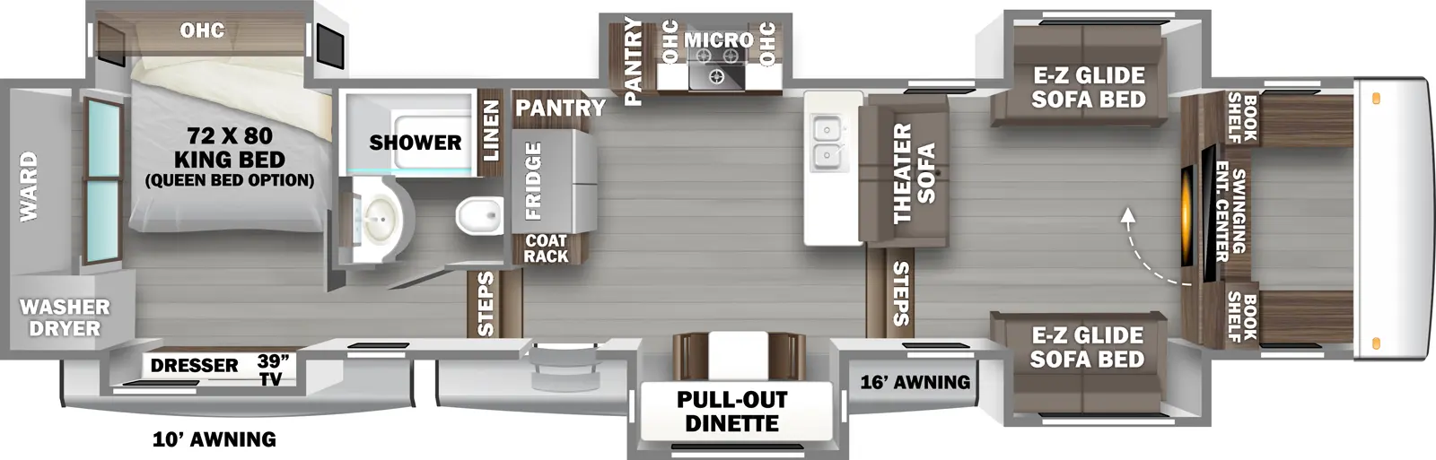 Riverstone 425FO Floorplan